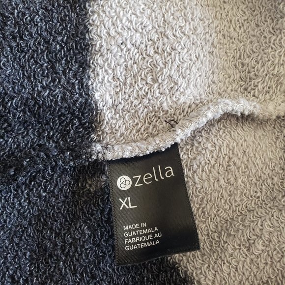 Zella Dip Dyed Sweatshirt Grey Forged size XL NWT - Picture 7 of 9